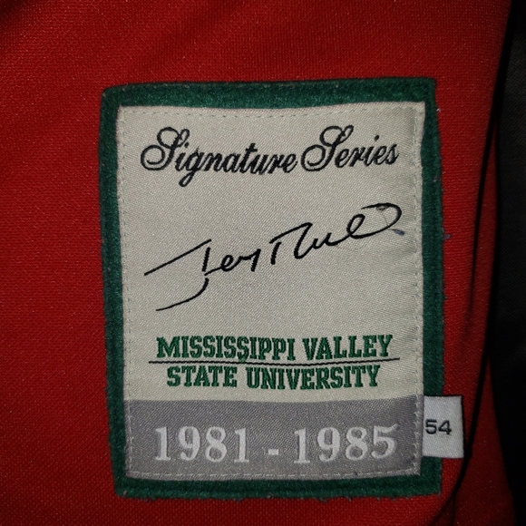 Jerry Rice Jersey 88 Mississippi Valley State Signature Series Legends Size 54 - Picture 5 of 11
